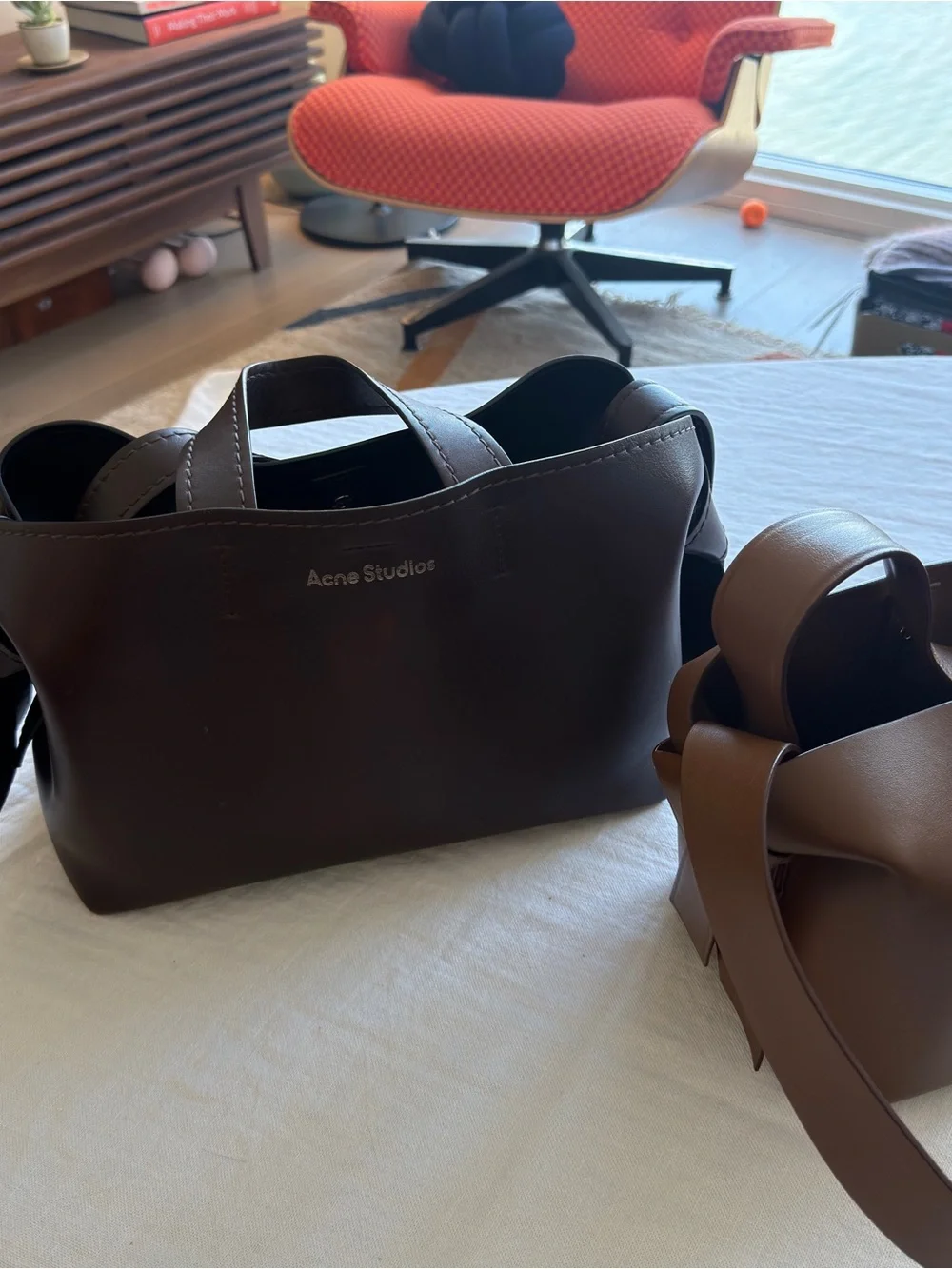 Acne Studios compact messenger